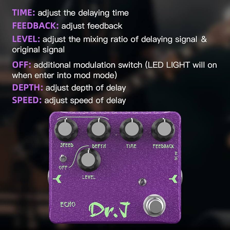 Amazon.com: JOYO Delay Pedal Echoes Digital Multi Delay